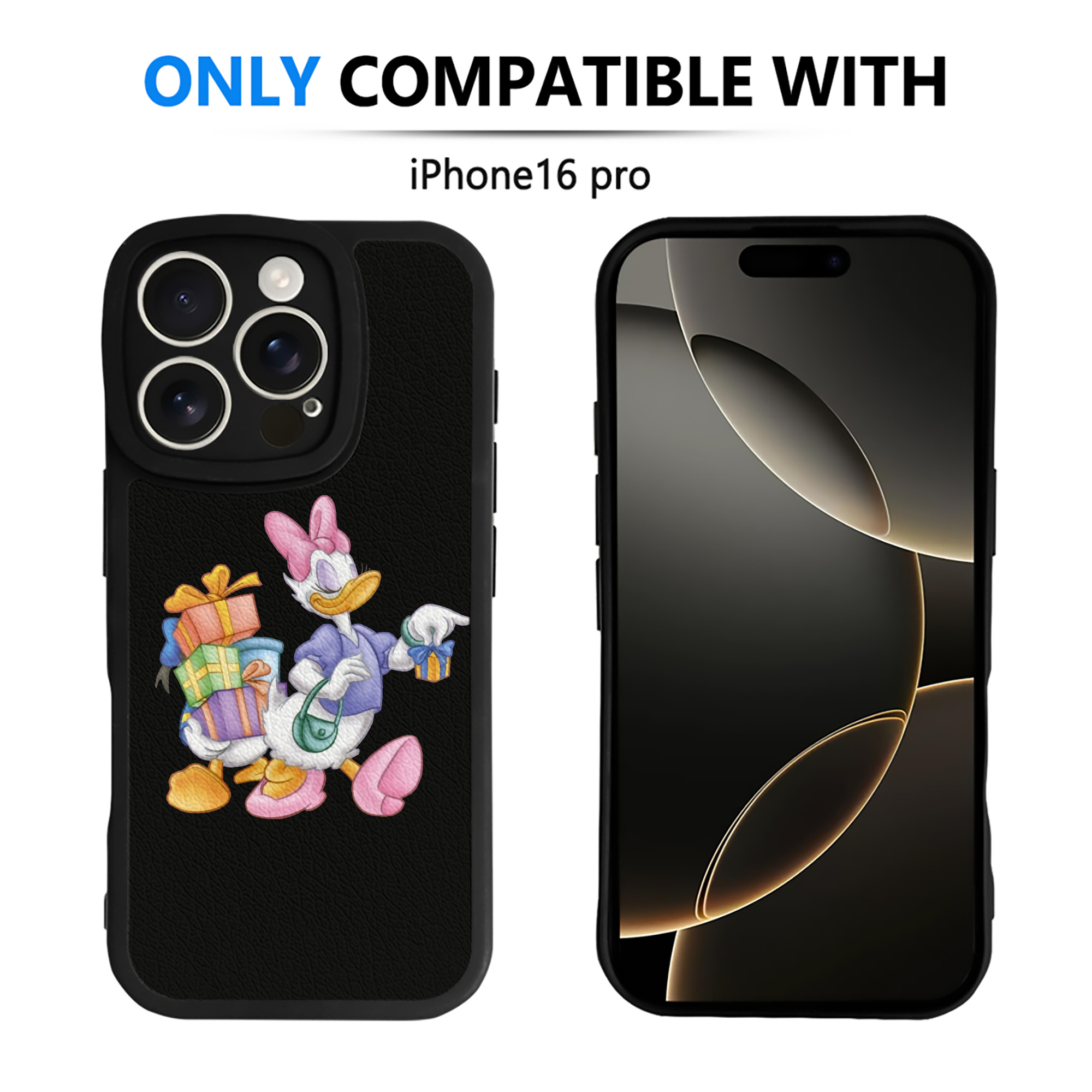 （画像用） ミッキーマウス Mickey Mouse 【iPhone 16シリーズ対応】シリコンスマホケース（レザー調） 材質：シリコン